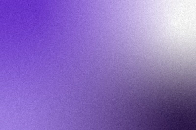 Purple gradient with white light in upper right hand corner